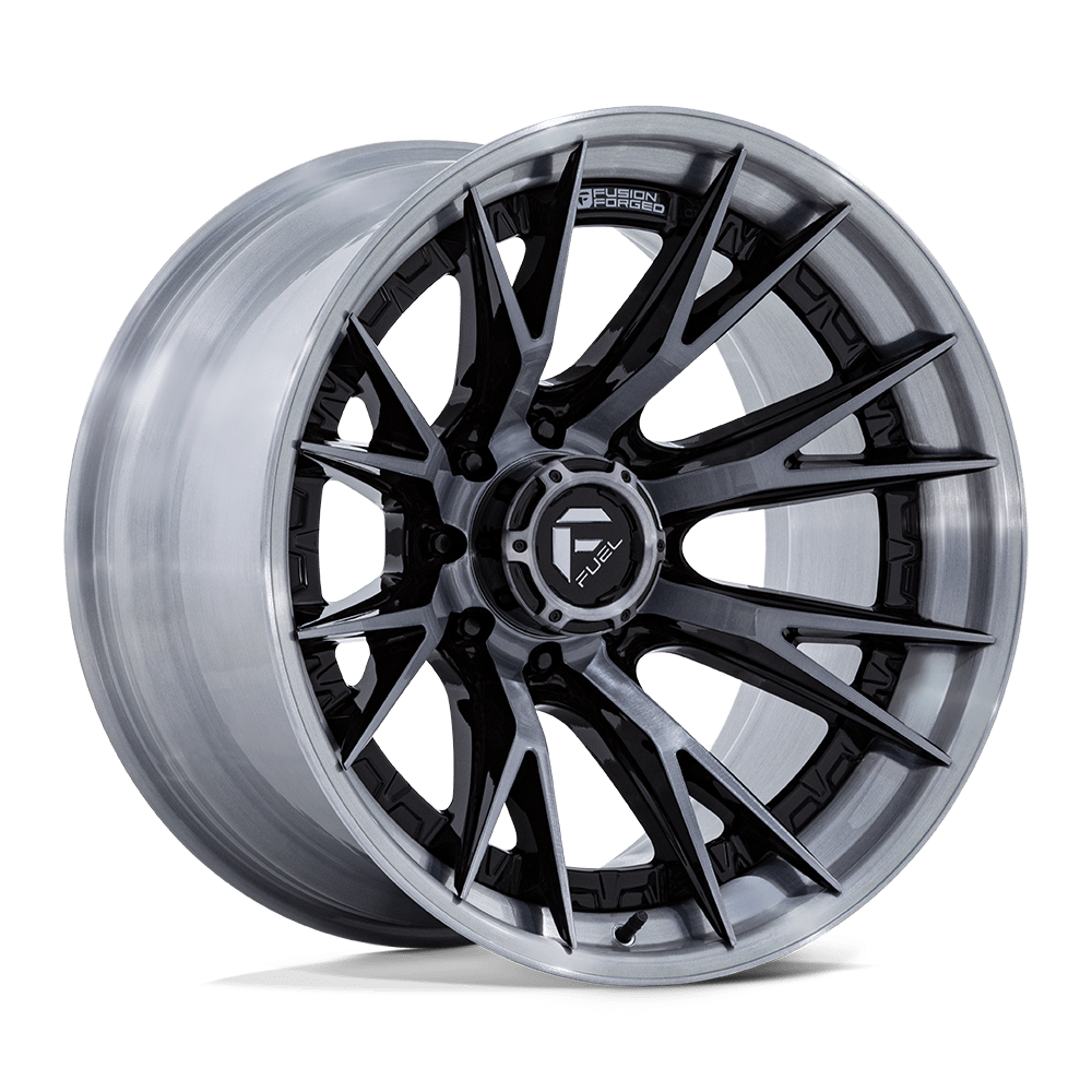 Felga aluminiowa FC402 CATALYST Gloss Black Brushed Dark Tint FUEL