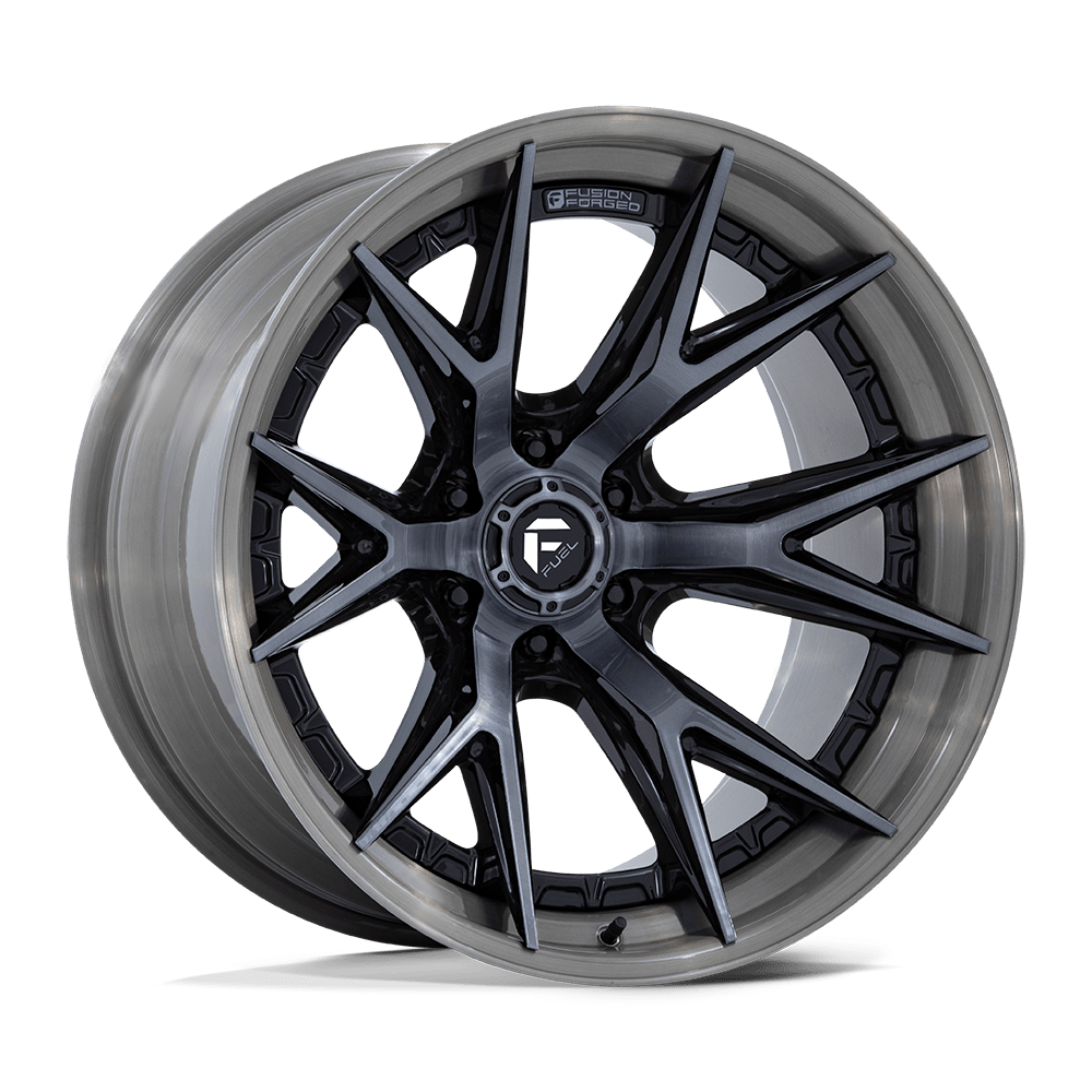 Felga aluminiowa FC402 CATALYST Gloss Black Brushed Dark Tint FUEL