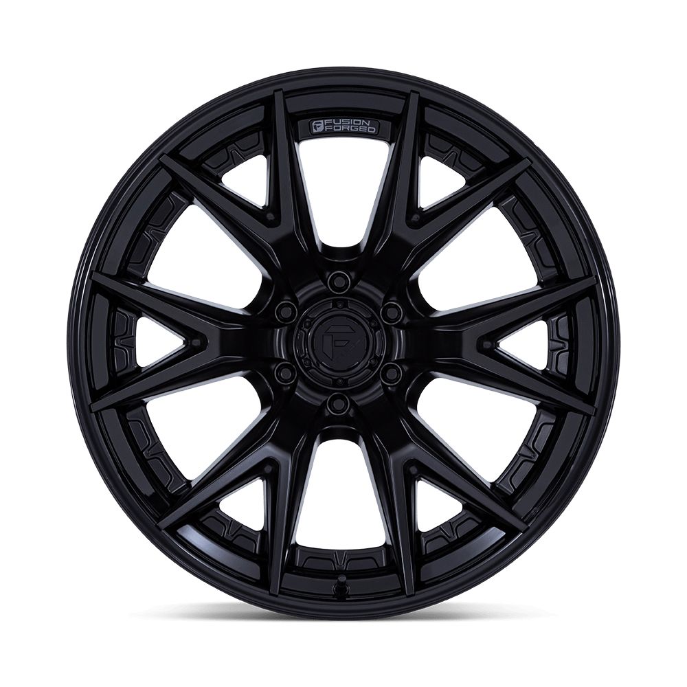 Felga aluminiowa FC402 CATALYST Matte Black W/ Gloss Black Lip FUEL - obrazek 2