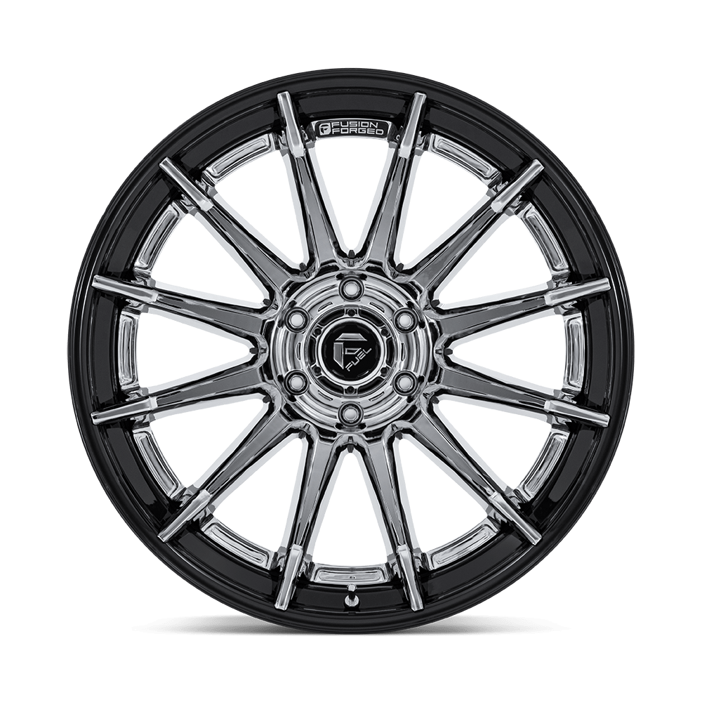 Felga aluminiowa FC403 BURN Chrome W/ Gloss Black Lip FUEL - obrazek 3
