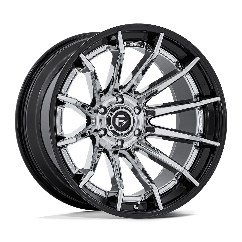 Felga aluminiowa FC403 BURN Chrome W/ Gloss Black Lip FUEL