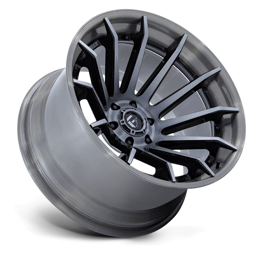 Felga aluminiowa FC403 BURN Gloss Black Brushed Dark Tint FUEL - Image 3