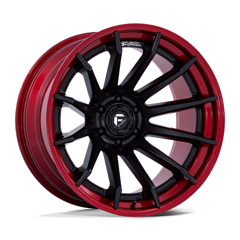Felga aluminiowa FC403 BURN Matte Black W/ Candy Red Lip FUEL