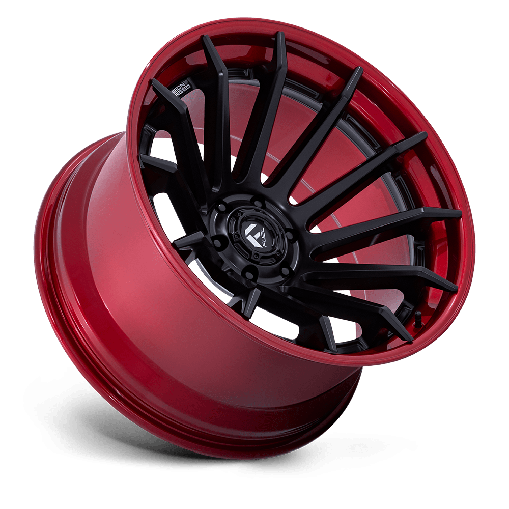 Felga aluminiowa FC403 BURN Matte Black W/ Candy Red Lip FUEL - Image 3