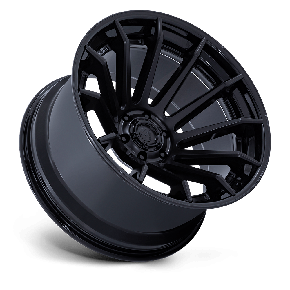 Felga aluminiowa FC403 BURN Matte Black W/ Gloss Black Lip FUEL - obrazek 3