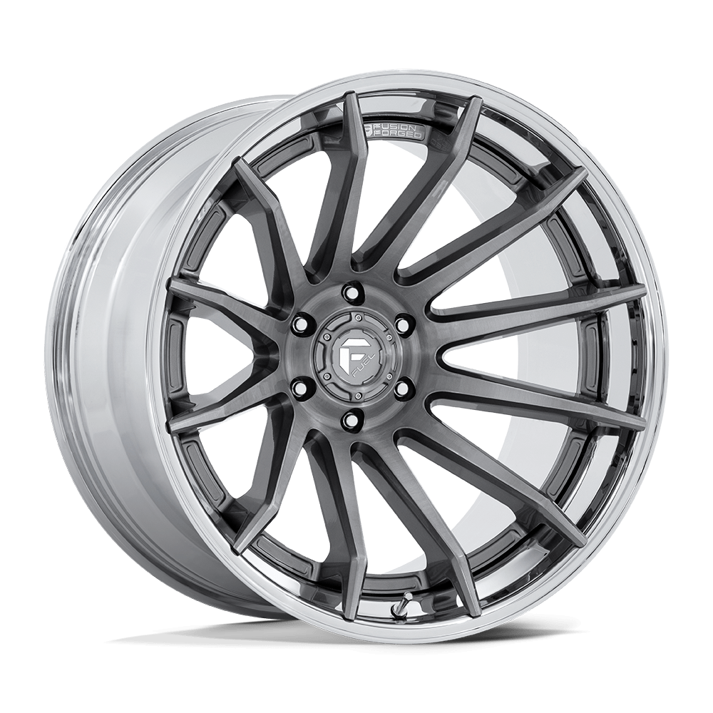 Felga aluminiowa FC403 BURN Platinum W/ Chrome Lip FUEL