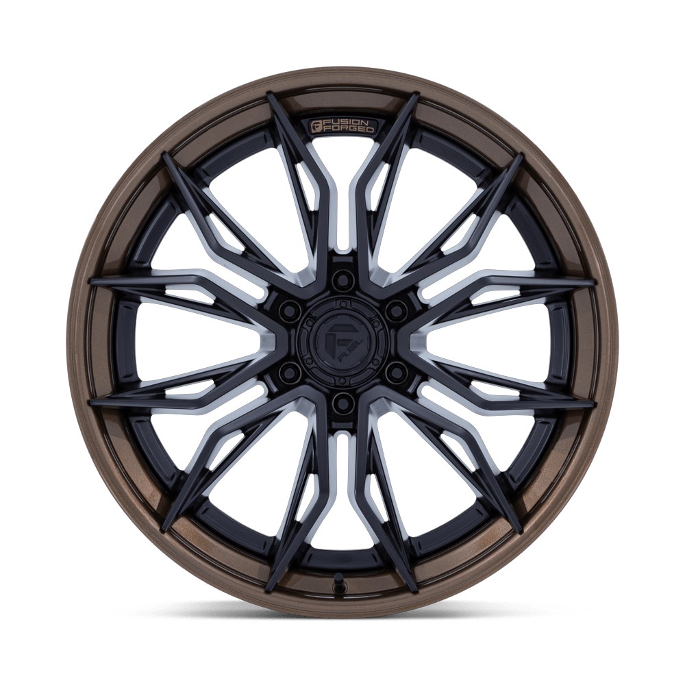 Felga aluminiowa FC404 MUTINY Matte Black w Gloss Bronze Lip FUEL - Image 2
