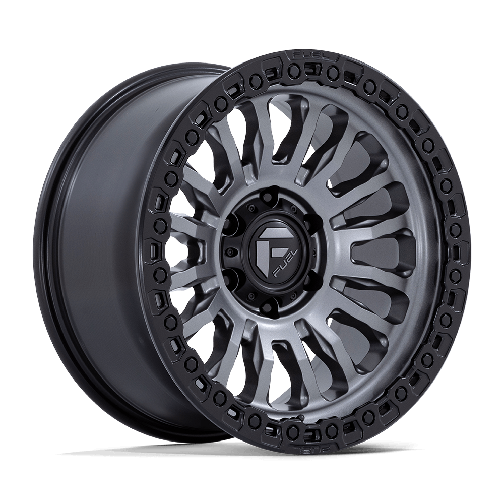 Felga aluminiowa FC857 RINCON Matte Gunmetal W/ M-black Lip FUEL