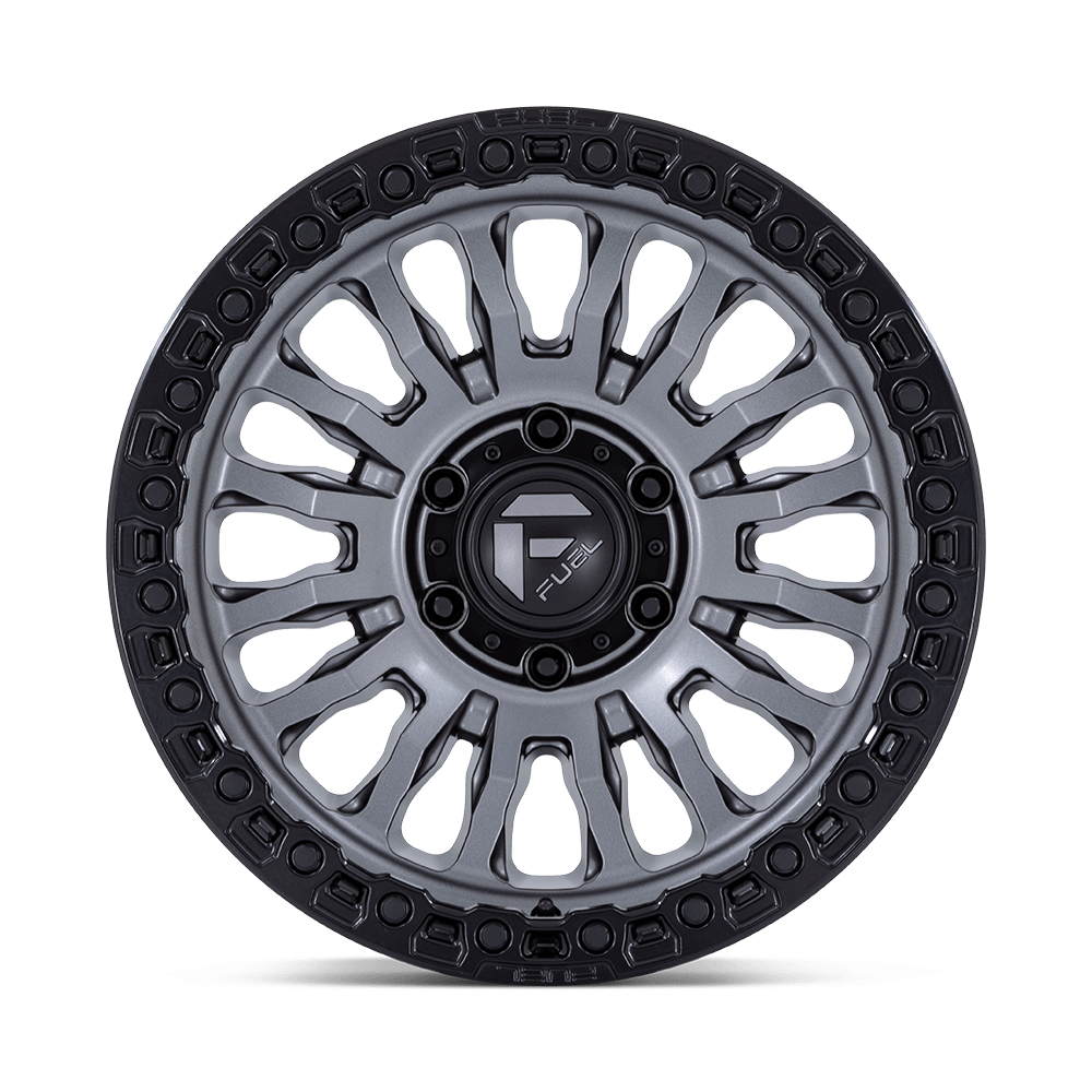 Felga aluminiowa FC857 RINCON Matte Gunmetal W/ M-black Lip FUEL - obrazek 3