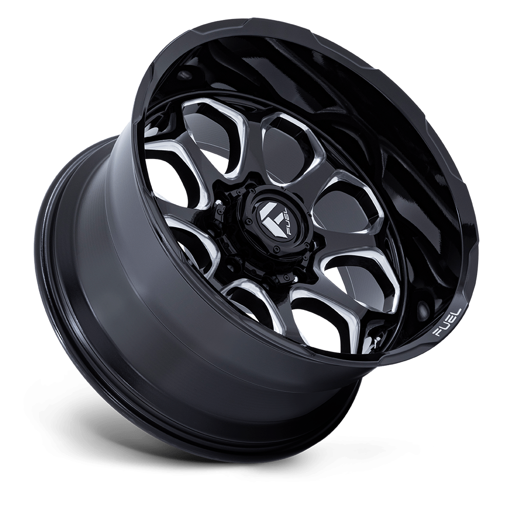 Felga aluminiowa FC862 SCEPTER Gloss Black Milled FUEL - obrazek 3