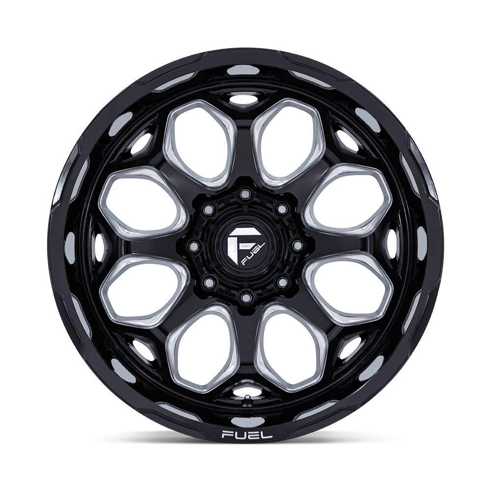 Felga aluminiowa FC862 SCEPTER Gloss Black Milled FUEL - obrazek 2