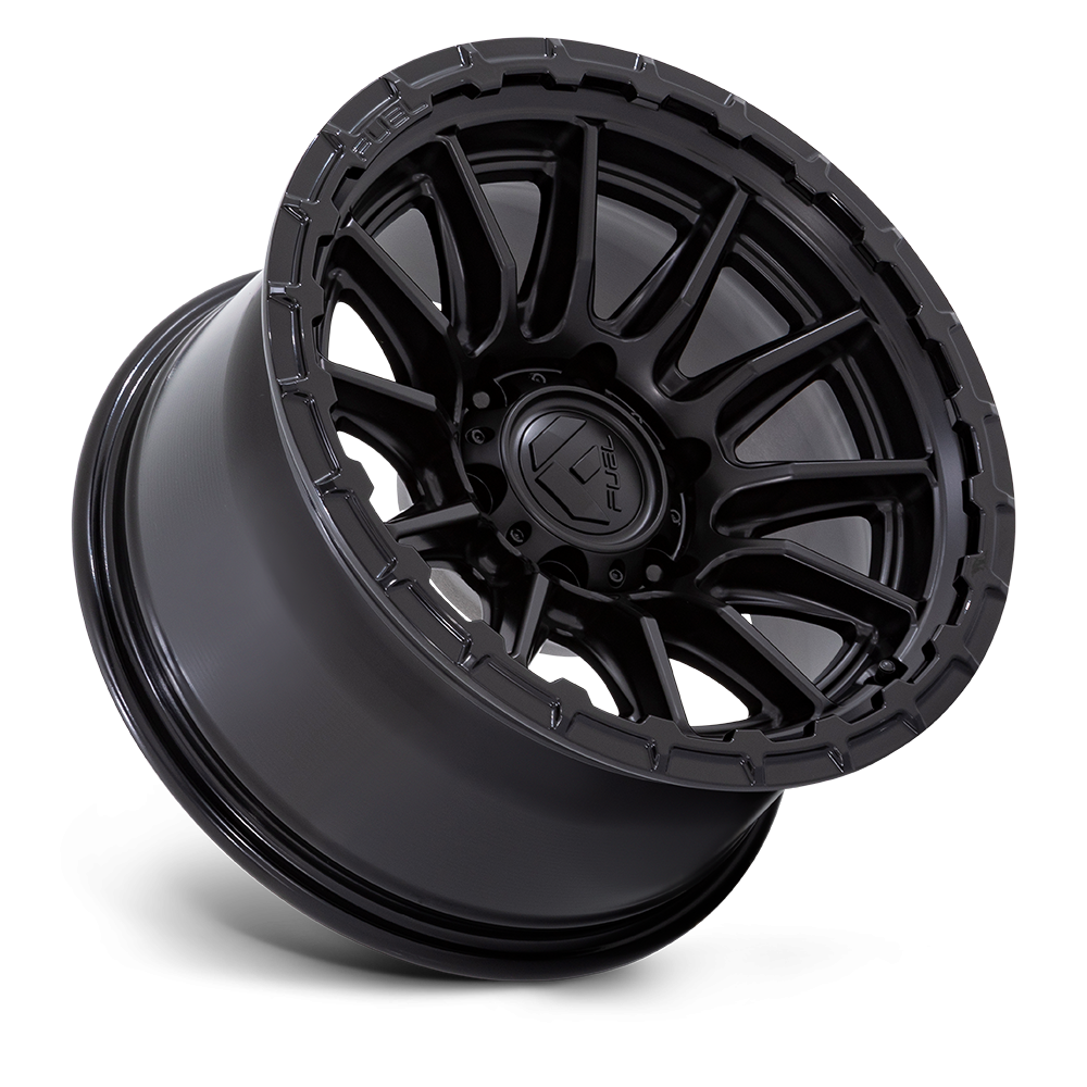 Felga aluminiowa FC866 PISTON Blackout W/ Gloss Black Lip FUEL - obrazek 2