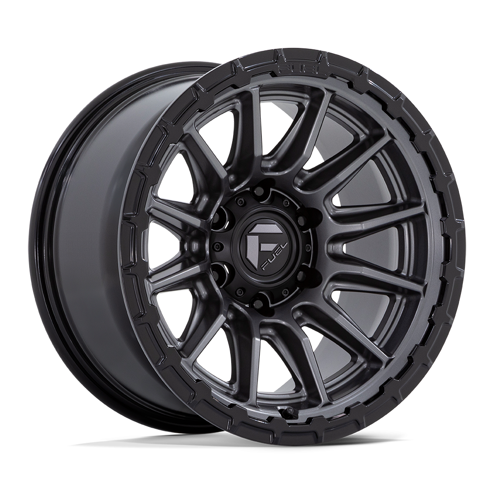Felga aluminiowa FC866 PISTON Matte Gunmetal W/ Gloss Black Lip FUEL