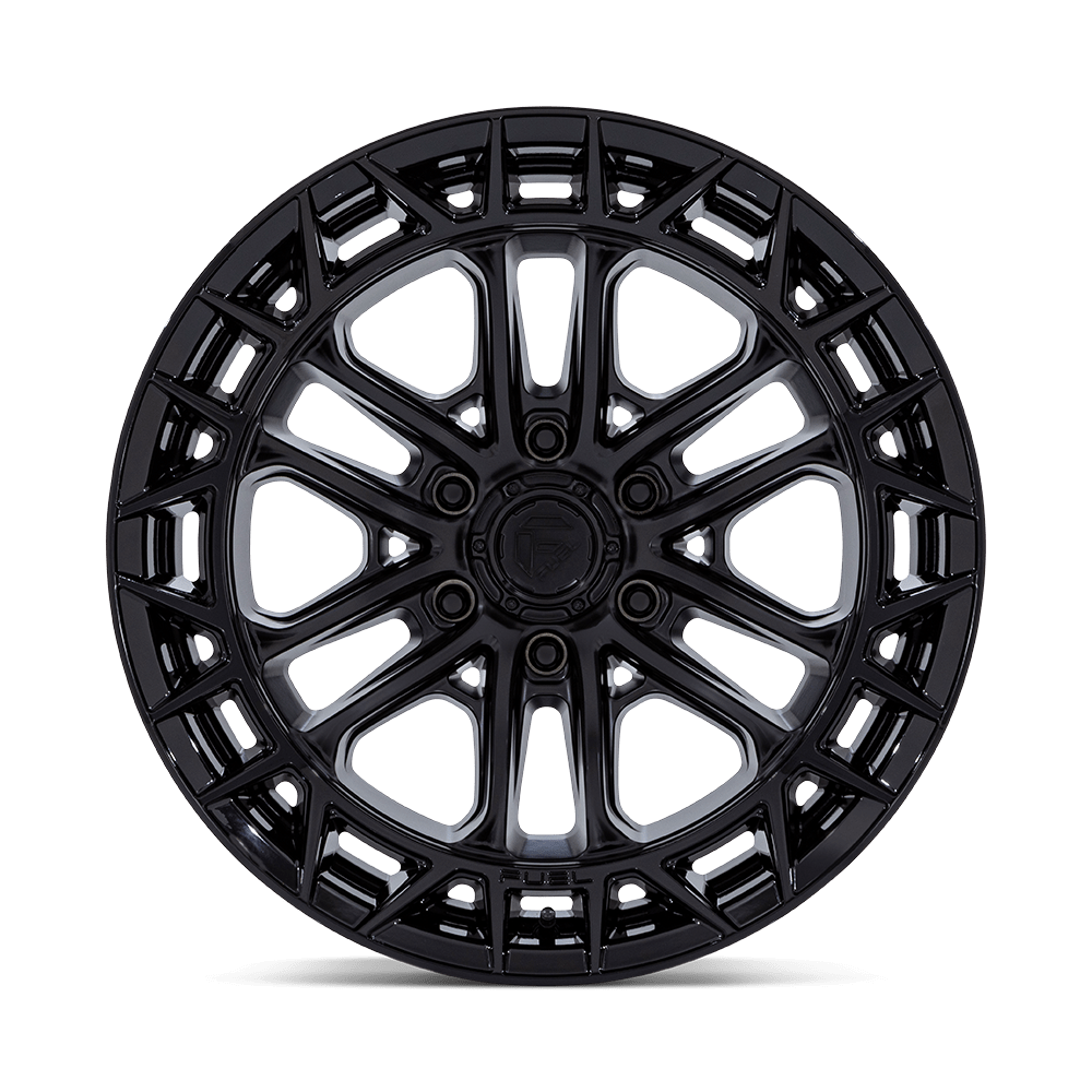 Felga aluminiowa FC874 CELSIUS Matte Black W/ Gloss Black Lip FUEL - Image 3