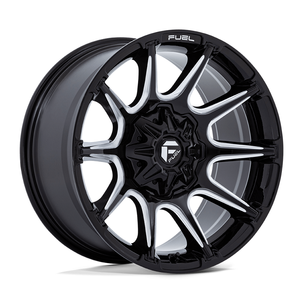 Felga aluminiowa FC880 SUPER C Gloss Black Milled FUEL