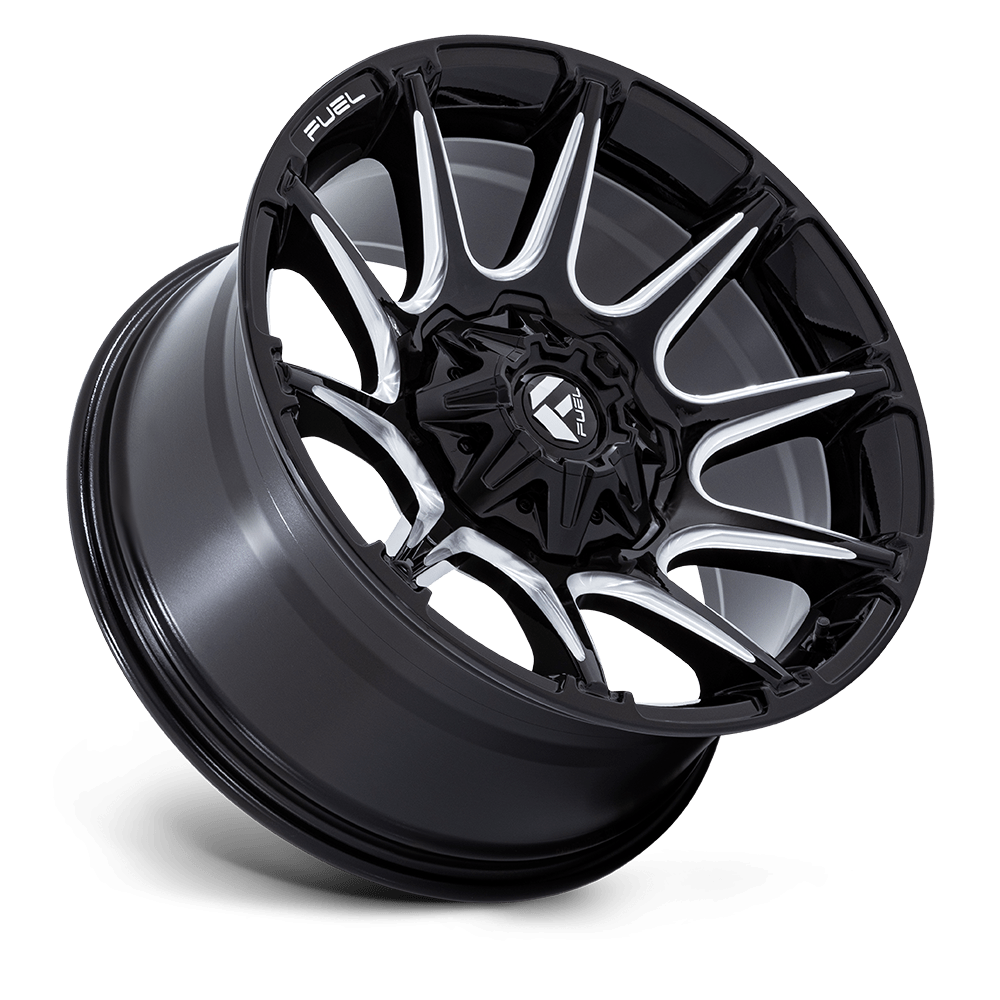 Felga aluminiowa FC880 SUPER C Gloss Black Milled FUEL - Image 2