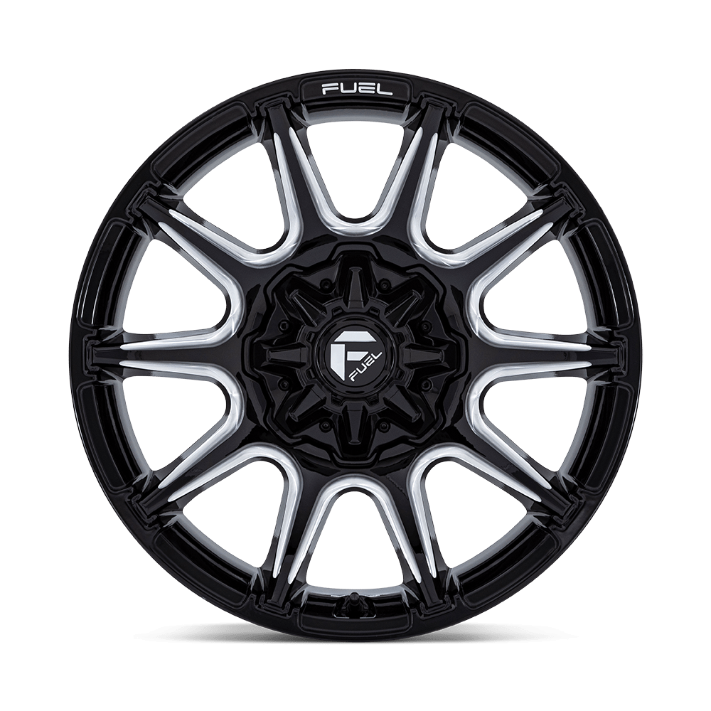 Felga aluminiowa FC880 SUPER C Gloss Black Milled FUEL - Image 3