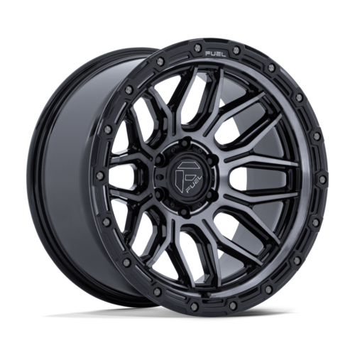 Felga aluminiowa FC881 SURGE Gloss Black Machined W/ Gray Tint FUEL