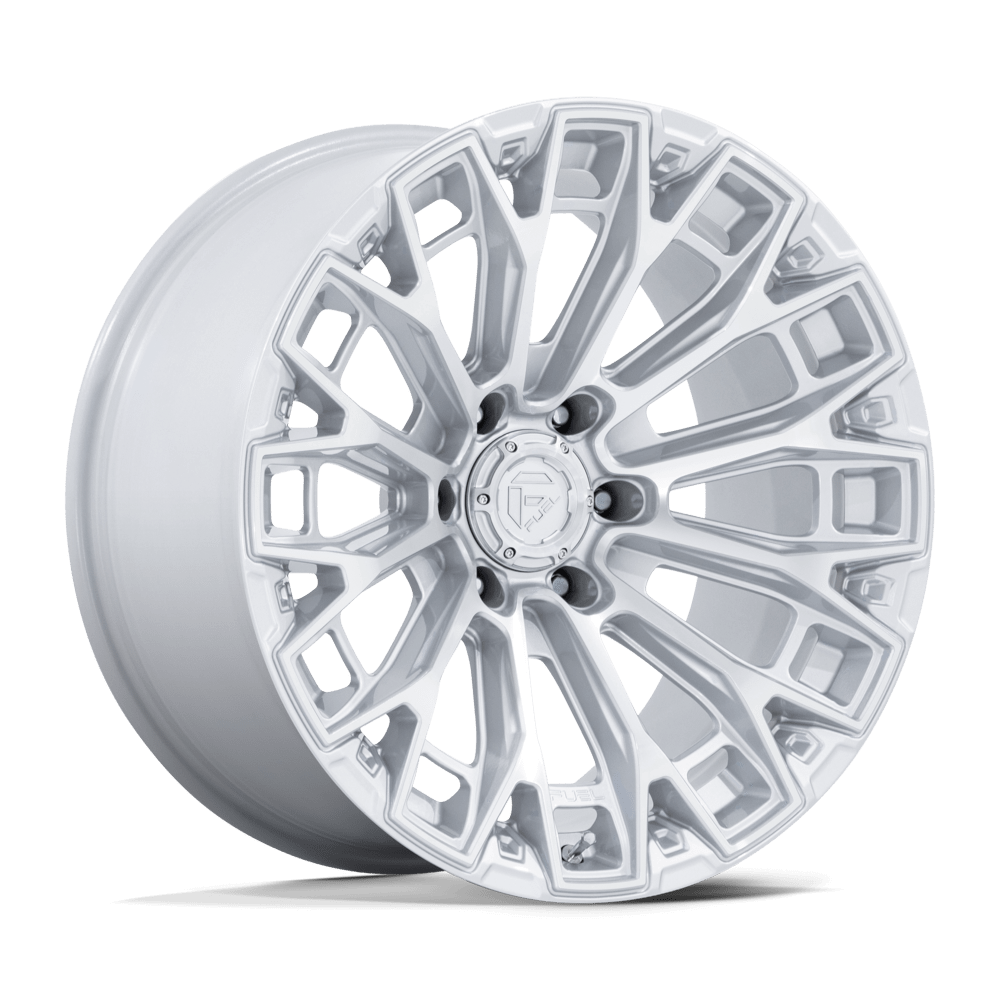 Felga aluminiowa FC882 TRAX Gloss Silver W/ Machined Face FUEL