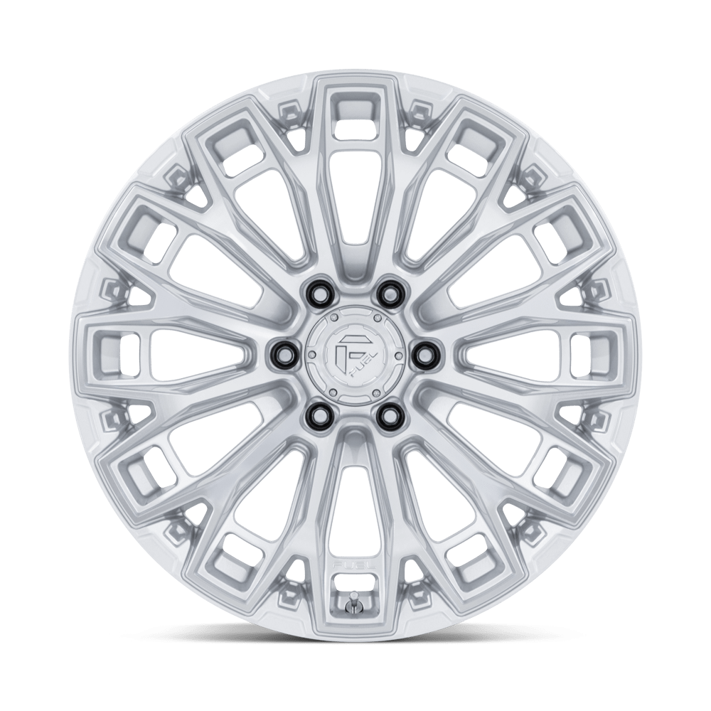 Felga aluminiowa FC882 TRAX Gloss Silver W/ Machined Face FUEL - obrazek 2