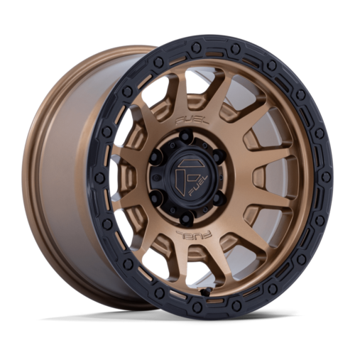 Felga aluminiowa FC884 FORTRESS Matte Bronze W Gloss Black Lip FUEL