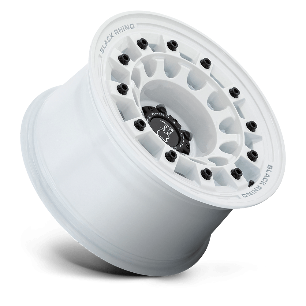 Felga aluminiowa FUJI Gloss White BLACK RHINO - obrazek 2