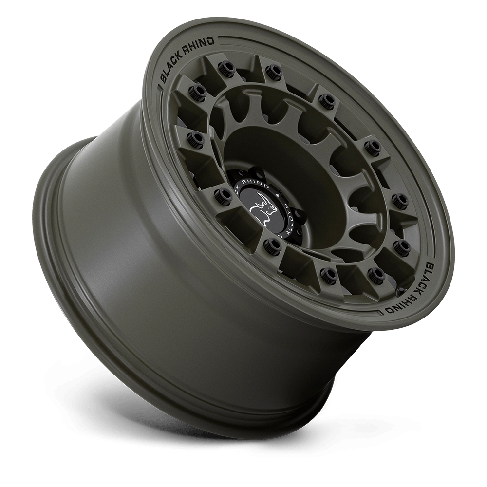 Felga aluminiowa FUJI Olive Drab Green BLACK RHINO - obrazek 2