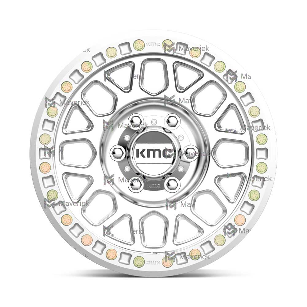 Felga aluminiowa KM234 GRENADE DESERT BEADLOCK Machined KMC - obrazek 3