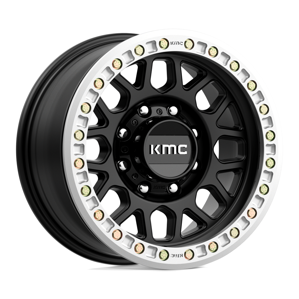 Felga aluminiowa KM234 GRENADE DESERT BEADLOCK Satin Black KMC