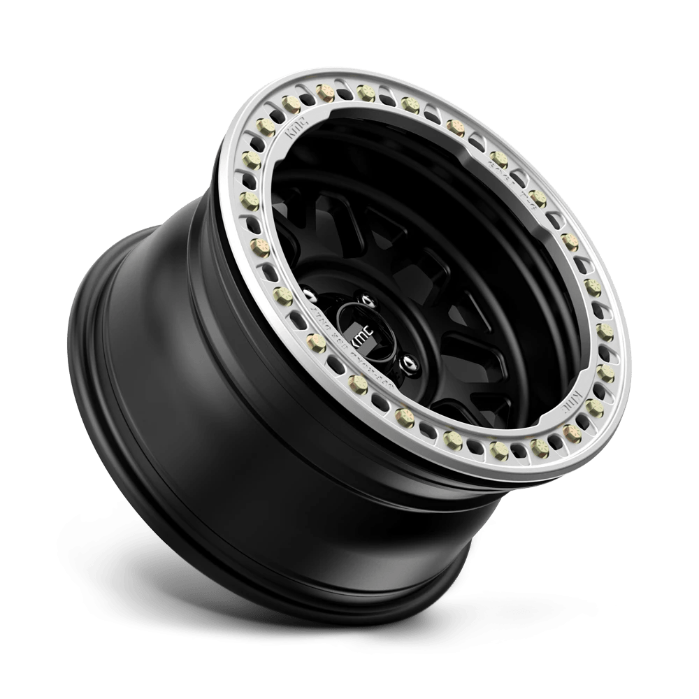 Felga aluminiowa KM235 Grenade Crawl Beadlock Satin Black KMC - obrazek 2