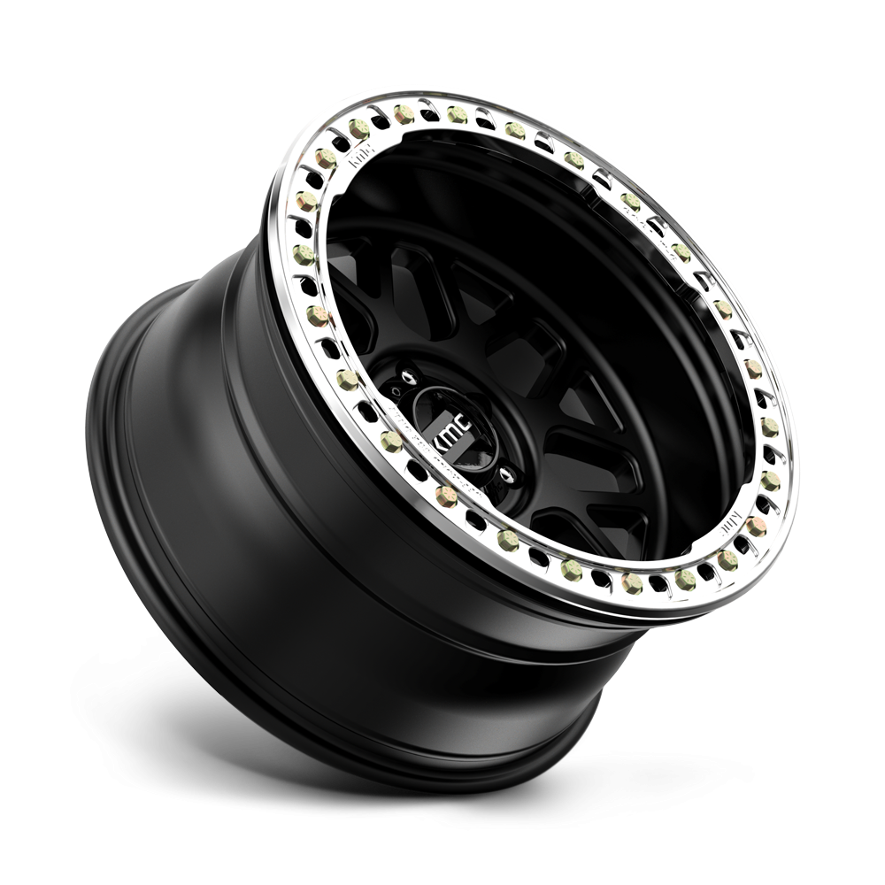 Felga aluminiowa KM235 GRENADE CRAWL BEADLOCK Satin Black KMC - obrazek 2