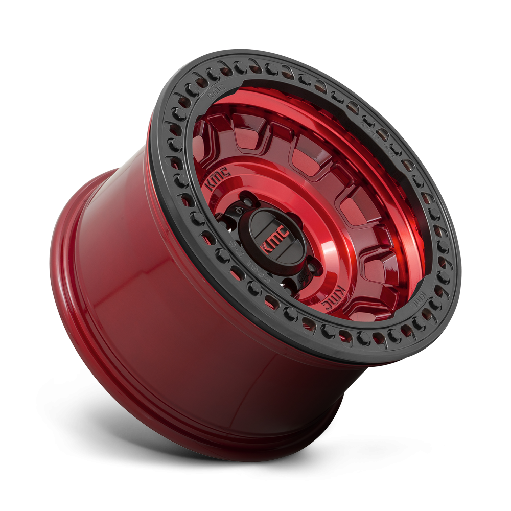 Felga aluminiowa KM236 TANK BEADLOCK Candy Red KMC - Image 2
