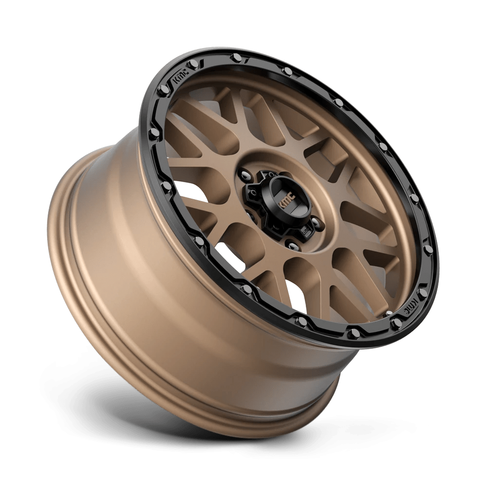 Felga aluminiowa KM535 Grenade Off-road Matte Bronze W/ Matte Black LIP KMC - Image 2