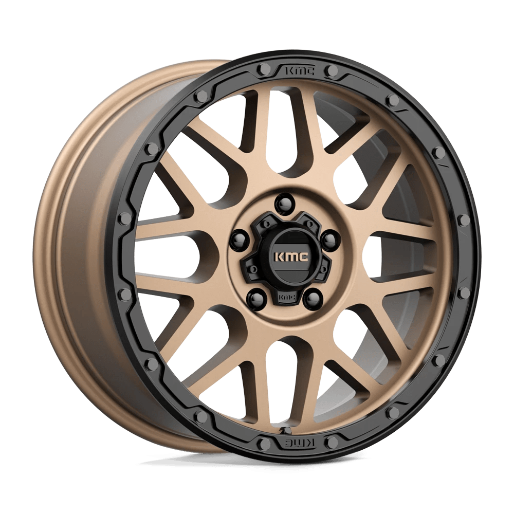 Felga aluminiowa KM535 Grenade Off-road Matte Bronze W/ Matte Black LIP KMC