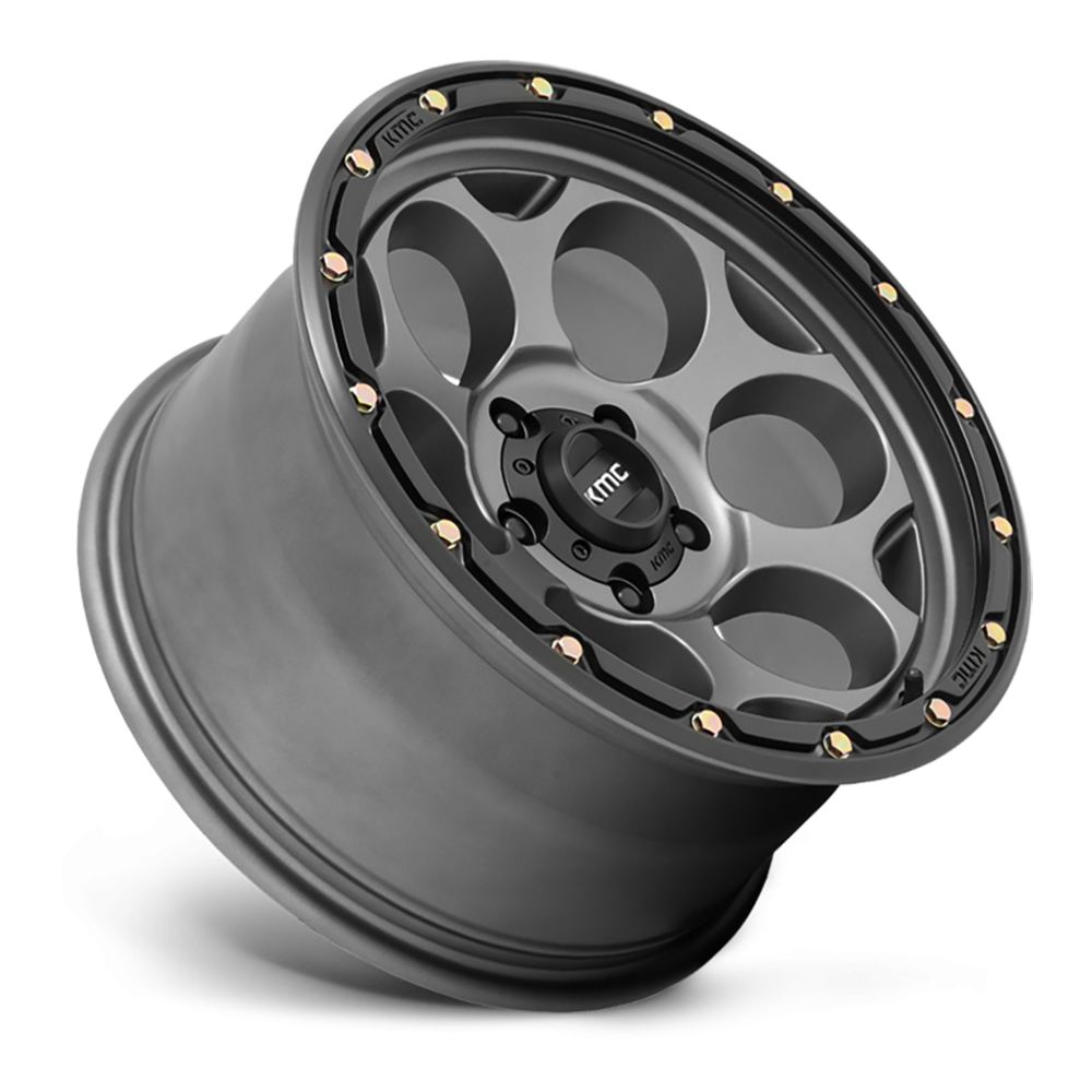 Felga aluminiowa KM541 Dirty Harry Satin Gray W/ Black LIP KMC - obrazek 2