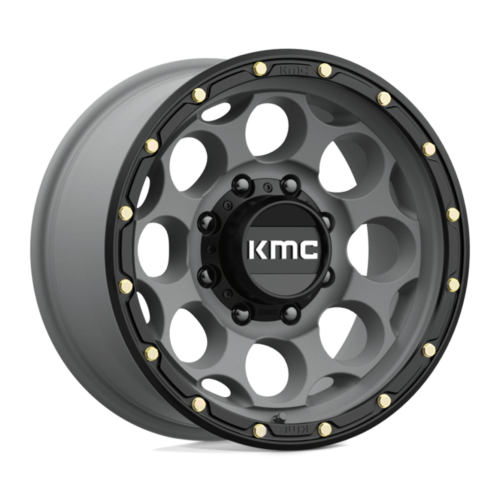Felga aluminiowa KM541 DIRTY HARRY Satin Gray W/ Black Lip KMC