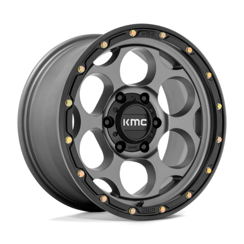 Felga aluminiowa KM541 DIRTY HARRY Satin Gray W/ Black Lip KMC