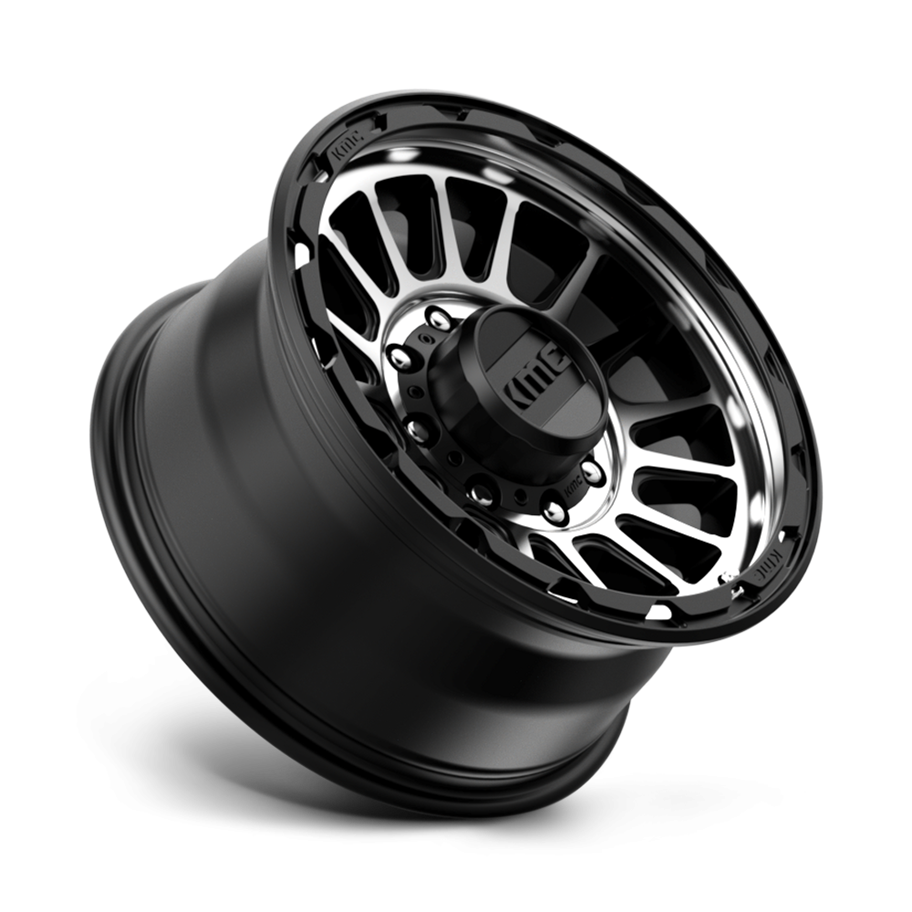 Felga aluminiowa KM542 IMPACT Satin Black Machined KMC - obrazek 3