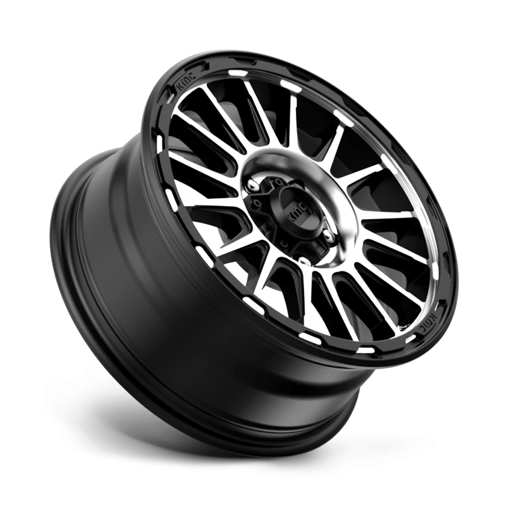 Felga aluminiowa KM542 Impact Satin Black Machined KMC - Image 2