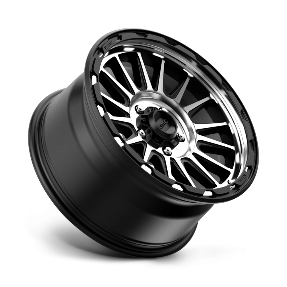 Felga aluminiowa KM542 IMPACT Satin Black Machined KMC - Image 2