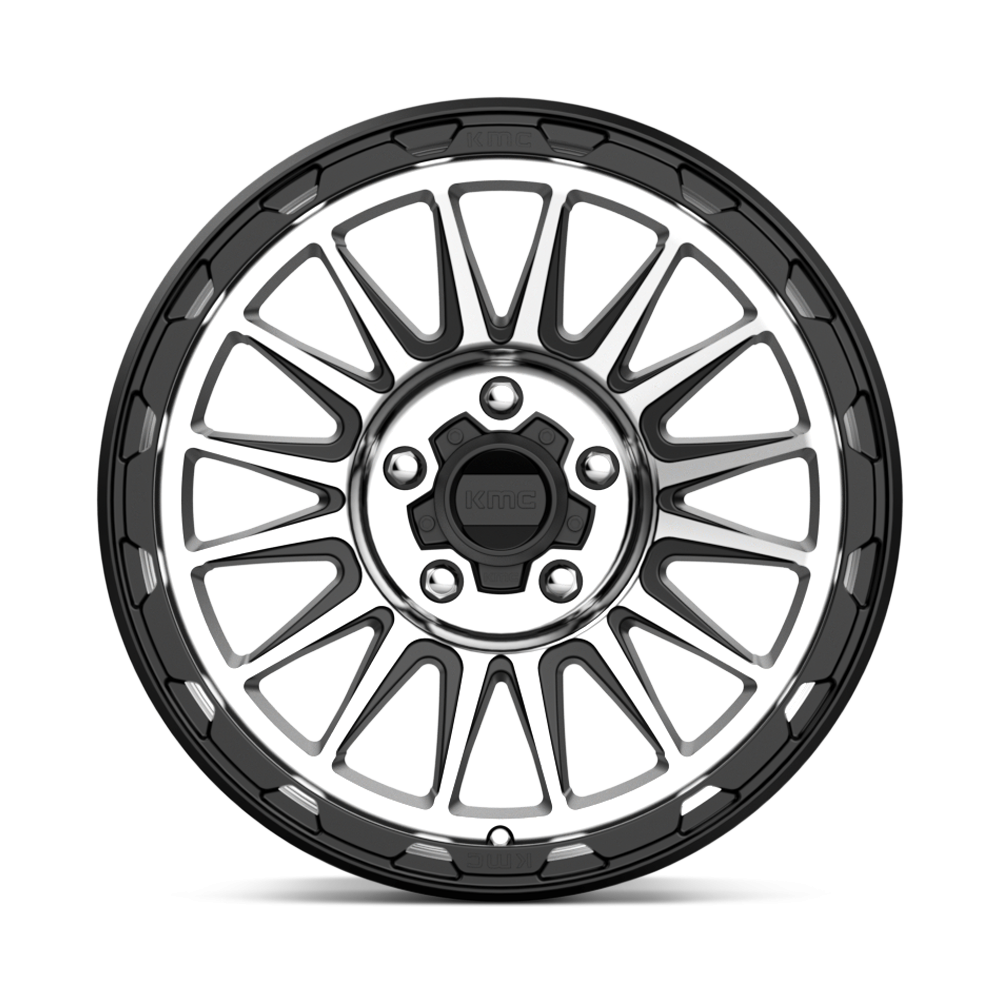 Felga aluminiowa KM542 IMPACT Satin Black Machined KMC - Image 3