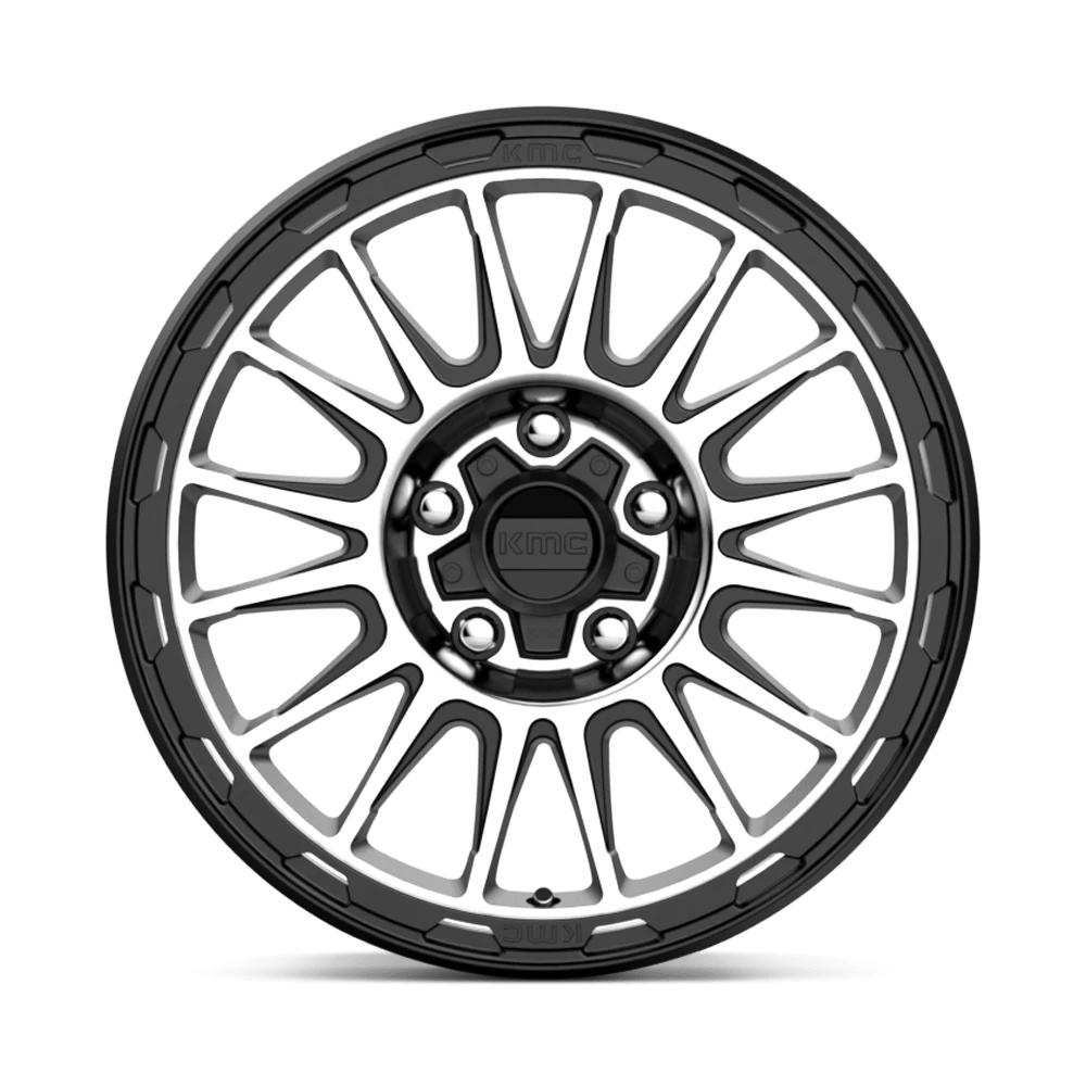 Felga aluminiowa KM542 Impact Satin Black Machined KMC - Image 3