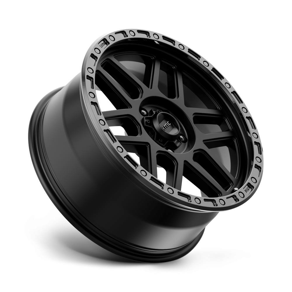 Felga aluminiowa KM544 MESA Satin Black W/ Gloss Black Lip KMC - obrazek 2