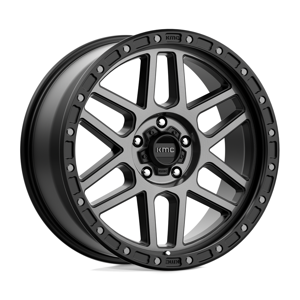 Felga aluminiowa KM544 MESA Satin Black W/ Gray Tint KMC