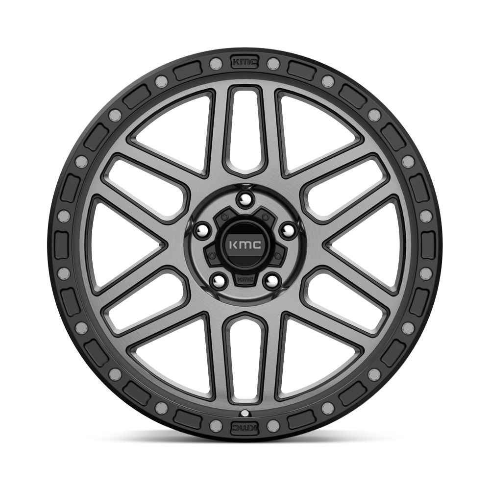 Felga aluminiowa KM544 MESA Satin Black W/ Gray Tint KMC - obrazek 2