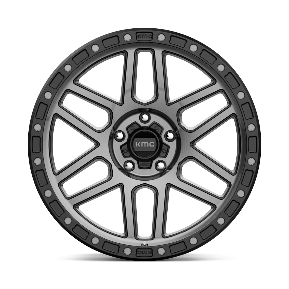 Felga aluminiowa KM544 MESA Satin Black W/ Gray Tint KMC - obrazek 2