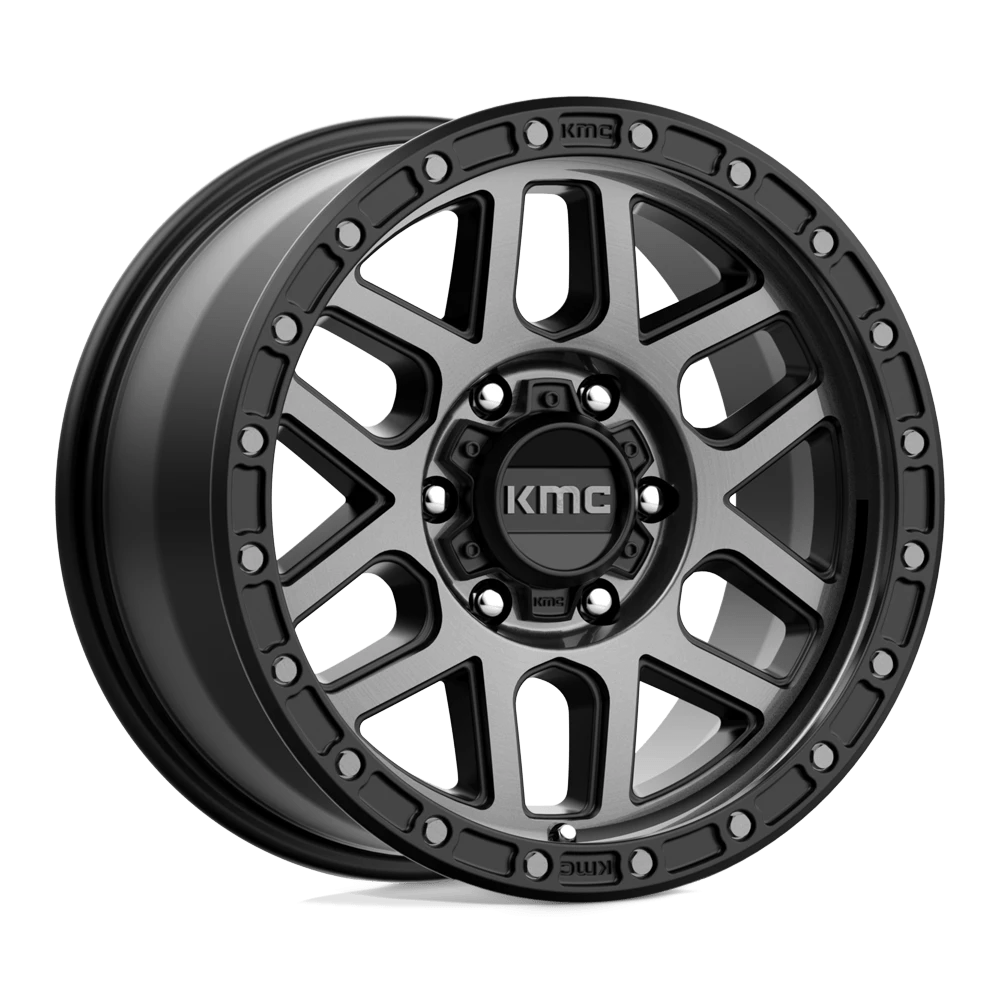 Felga aluminiowa KM544 Mesa Satin Black W/ Gray Tint KMC