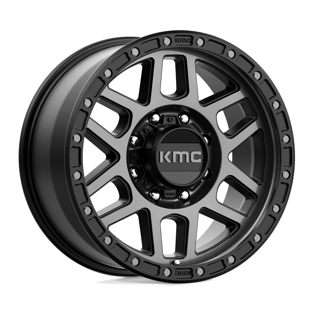 Felga aluminiowa KM544 MESA Satin Black W/ Gray Tint KMC