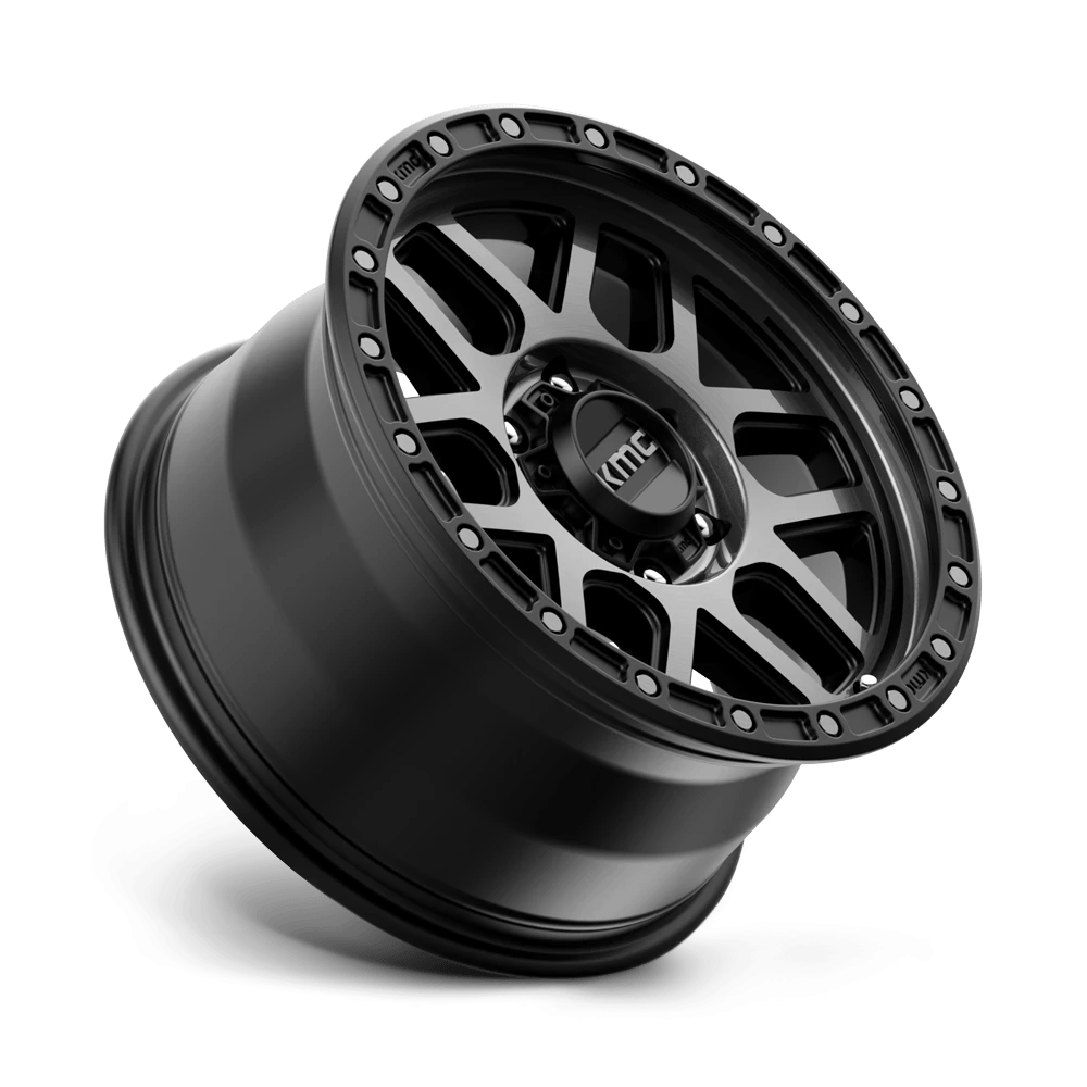 Felga aluminiowa KM544 Mesa Satin Black W/ Gray Tint KMC - obrazek 2