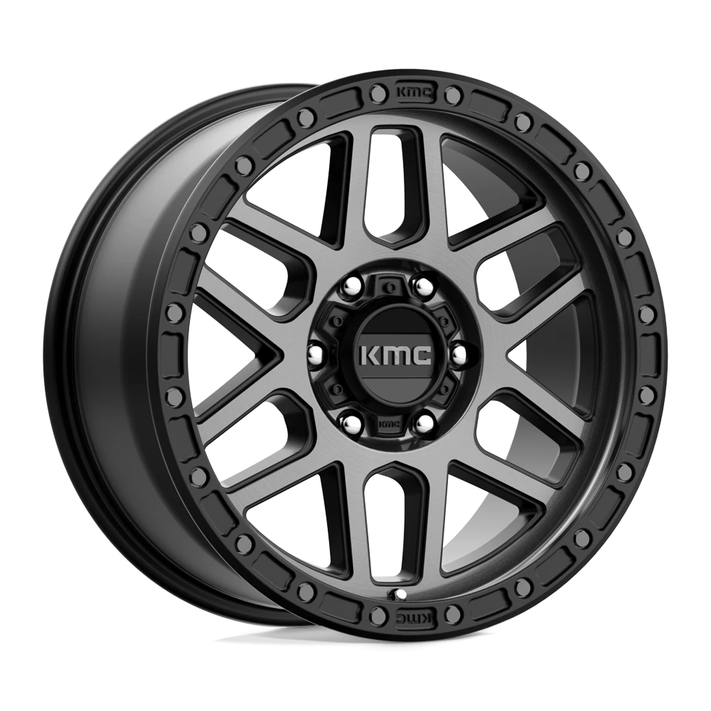 Felga aluminiowa KM544 Mesa Satin Black W/ Gray Tint KMC